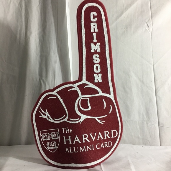 Harvard university foam finger - Picture 1 of 5